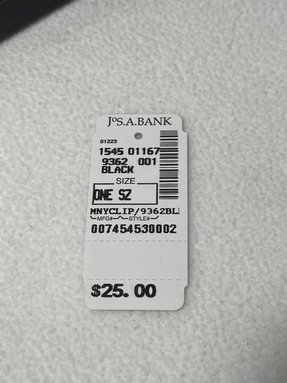 Jos. A. Bank Leather Magnetic Money Clip Black • New with box & tag - Picture 10 of 16